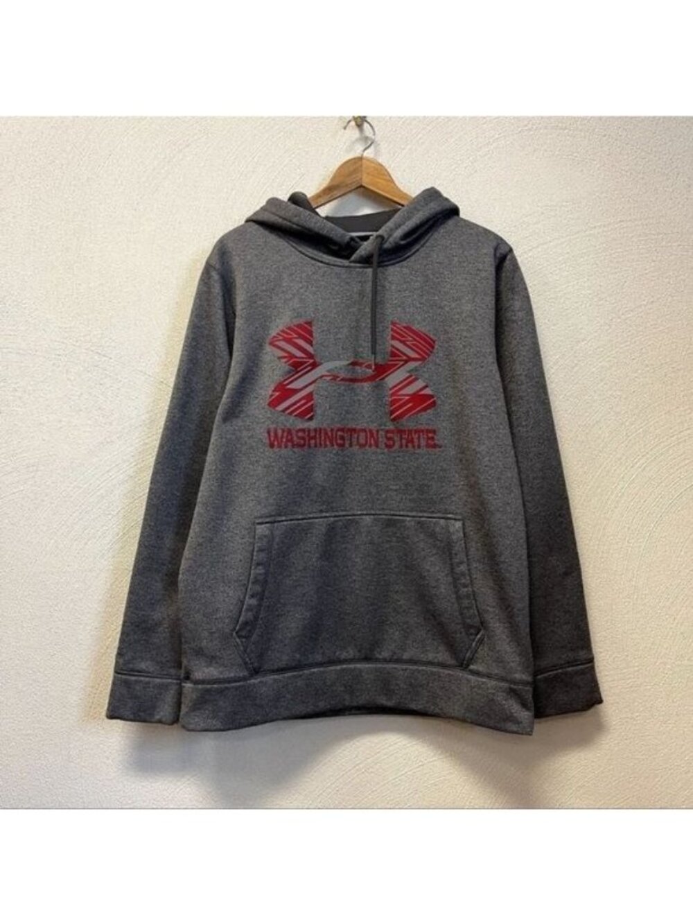 Under Armour Washington State Gray Hoodie sz Medium
